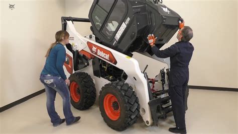 how to raise the cab on a bobcat skid steer|bobcat skid steer loader instructions.